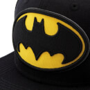 DC Comics Batman Men's Big Logo Snapback Cap - Black
