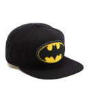 DC Comics Batman Men's Big Logo Snapback Cap - Black