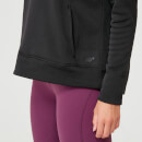 Forever Warm Cape-Kapuzenpullover - XS - Schwarz