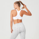 Myprotein Power Mesh Sports Bra - White - XL - White