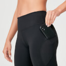 Power Mesh Leggings - Black - XS - Black