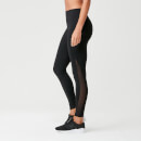 Power Mesh Leggings - Black - XS - Black