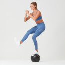 Myprotein Power Mesh Leggings - Thunder Blue - XS - Thunder Blue