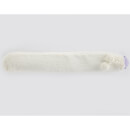 Warmies Extra Long Hot Water Bottle - Cream Fur