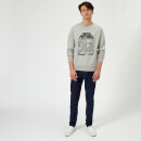 Nintendo Super Metroid Instructional Panel Sweatshirt - Grey
