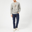 Polo Ralph Lauren Men's Vintage Fleece Bear Sweatshirt - Bronx Heather