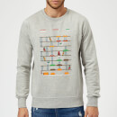 Marvel Deadpool Retro Game Sweatshirt - Grey