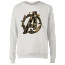 Marvel Avengers Infinity War Avengers Logo Dames Trui - Wit