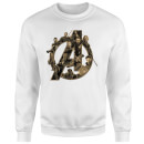 Marvel Avengers Infinity War Avengers Logo Trui - Wit