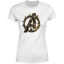 Marvel Avengers Infinity War Avengers Logo Dames T-shirt - Wit