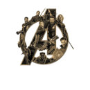 Marvel Avengers Infinity War Avengers Logo Dames T-shirt - Wit