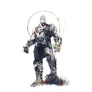 Marvel Avengers Infinity War Thanos Sketch T-shirt - Wit