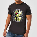 Marvel Avengers Infinity War Fist Comic T-shirt - Zwart