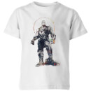 Marvel Avengers Infinity War Thanos Sketch Kinder T-shirt - Wit