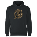 Marvel Avengers Infinity War Avengers Logo Hoodie - Zwart