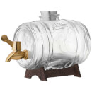 Kilner Barrel Dispenser With Brass Tap 1 Litre