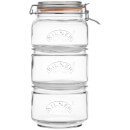 Kilner Stackable Storage Jar Set