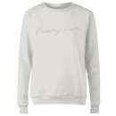 Moody Mare Women's Sweatshirt - White