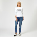 Eat Sleep Ride Repeat Women's Sweatshirt - White