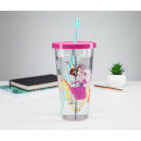 Mary Poppins Becher mit Strohhalm