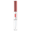 PUPA Made To Last Waterproof Lip Duo - Liquid Lip Colour and Top Coat - Natural Brown 4ml