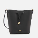 Lauren Ralph Lauren Women's Dryden Debby II Drawstring Mini Bag - Black/Crimson