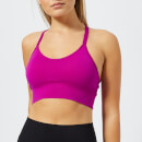 Lucas Hugh Women's Technical Knitted Adjustable Sports Bra - Violet