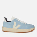 Veja Women's V-10 Suede Trainers - Steel Pierre