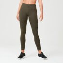 Power Mesh Leggings - Dark Khaki - XS - Dark Khaki