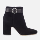 MICHAEL MICHAEL KORS Women's Alana Suede Heeled Ankle Boots - Black