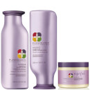 Pureology Hydrate Colour Care Shampoo, Conditioner and Superfood Mask Trio