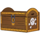 Kidsaw Pirate Treasure Chest