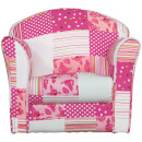 Kidsaw Mini Armchair Pink Patchwork
