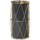 Broste Copenhagen Silje Brass Round Vase - Castlerock