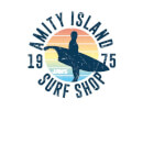 Jaws Amity Surf Shop Women's T-Shirt - White
