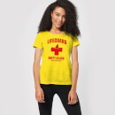 Jaws Amity Island Lifeguard Women's T-Shirt - Yellow
