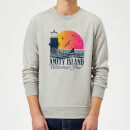 Jaws Welcome To Amity Island Sweatshirt - Grey