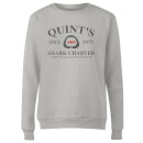 Jaws Quint's Shark Charter Women's Sweatshirt - Grey