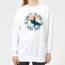 Jaws Amity Surf Shop Women's Sweatshirt - White