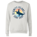 Jaws Amity Surf Shop Women's Sweatshirt - White
