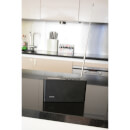 AV: Link Portable Rechargeable DAB+ and FM Radio - Black