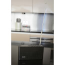 AV: Link Portable Rechargeable DAB+ and FM Radio - Black