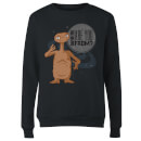 Sweat Femme E.T. l'extra-terrestre - D'où Viens-Tu - Noir
