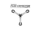 Back to the Future Powered By Flux Capacitor T-shirt - Wit