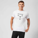 Back to the Future Powered By Flux Capacitor T-shirt - Wit