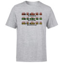 Back to the Future Destination Clock T-shirt - Grijs