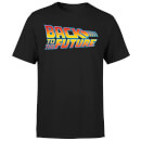 Back to the Future Classic Logo T-shirt - Zwart