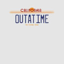 Back to the Future Outatime Plate T-shirt - Grijs