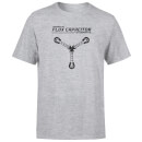 Back to the Future Powered By Flux Capacitor T-shirt - Grijs