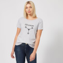 Back to the Future Powered By Flux Capacitor Dames T-shirt - Grijs